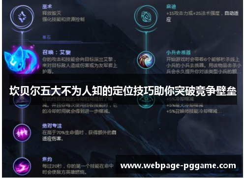 坎贝尔五大不为人知的定位技巧助你突破竞争壁垒